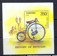 Tanzanie (Tanzania) 038 Bloc N°206 Cyclisme Velo (Cycling) MNH ** - Radsport