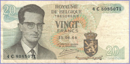 BELGIE - 20 FR 1964 - Nr 4C8085071 - Other & Unclassified