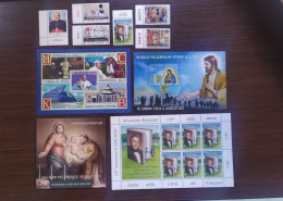 2023 Vaticano - Emissioni 23 Novembre - 6 FRANCOBOLLI + 3 FOGLIETTI + LIBRETTO NATALE - NUOVI MNH** - Ungebraucht