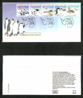 AUSTRALIAN ANTARCTIC TERRITORY   Scott # L 76 STRIP Of 5 ON FDC---OS-759 - FDC