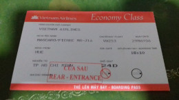 217/ VIETNAM AIRLINES ECONOMY CLASS - Otros & Sin Clasificación