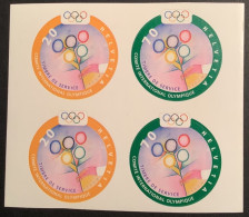 Schweiz Dienstmarken IOK/IOC 2000 RRR ! = 2.SONDERAUFLAGE (Olympic Games Sydney Jeux Olympique Official Stamps CIO - Oficial