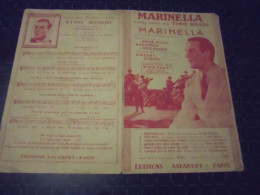 Partissions " Marinella "  Paroles Et Musique - Autres & Non Classés