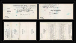 6886/ Lettre (cover Briefe) Tonkawa Japan Usa Allemagne Prisoner Of War Prisonniers 1944 Censuré Censor 11303 - Military Service Stamps