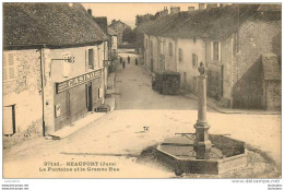 39 BEAUFORT LA FONTAINE ET LA GRANDE RUE - Beaufort