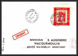 72015 Porte Timbres Gournay-sur-Aronde Oise 1978 Amicale Philatelique De Castres Tarn Sabine 1974 Lettre Cover France - 1977-1981 Sabine Van Gandon