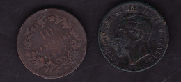 10 CENTESIMI 1867N MB VITTORIO EMANUELE II - 1861-1878 : Victor Emmanuel II