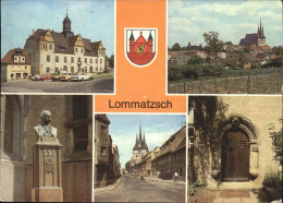 41235478 Lommatzsch Markt, Robert-Volkmann-Denkmal, Doebelner Str.  Lommatzsch - Lommatzsch