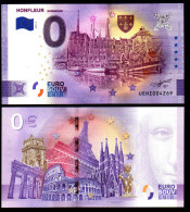 Billet Touristique 0 Euro Souvenir - 2021 - HONFLEUR - NORMANDIE - Essais Privés / Non-officiels