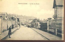 Montataire  La Rue Des Ecoles - Montataire