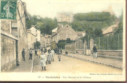 Montataire Rue Mercion Et Le Chateau - Montataire