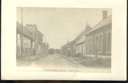 Beuvraignes Rue Du Proy Carte Photo - Beuvraignes