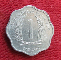 East Caribbean States 1 Cent 1986 KM# 10 *V1T Caraibas Caraibes Orientales Eastern - Oost-Caribische Staten