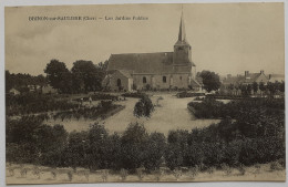 BRINON SUR SAULDRE (18 Cher) - Eglise Et Jardin Public - Brinon-sur-Sauldre