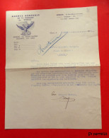 Lettre à En-tête  De L'Agence Générale Des Compagnies Françaises Du "PHENIX" - 1939 - Bank & Insurance