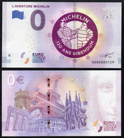Billet Touristique 0 Euro Souvenir - 2018-7 - L'AVENTURE MICHELIN - Essais Privés / Non-officiels