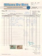 Alfons De Roo Eeklo 1960 / Ijzerwaren Métaux - Documents