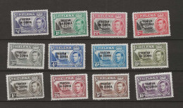 1952 MNH Tristan Da Cunha Mi 1-12 Postfris** - Tristan Da Cunha