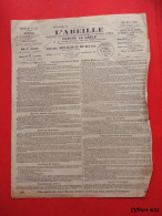 Contrat D'Assurance Contre La Grêle  L'ABEILLE  - 4 Pages - 1929 - Banque & Assurance