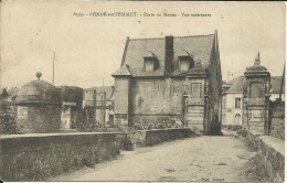 CONDE Sur L'ESCAUT , Porte Du Marais , Vue Extérieure , 1912 , µ - Conde Sur Escaut