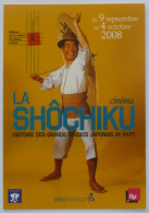 CULTURE JAPONAISE - SHOCHIKU / Cinéma - Histoire Des Grands Studios Japonais - Carte Publicitaire - Azië