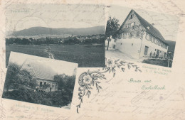 Gruss Aus Eschelbach - Händlung V. L. Lüchner - Gasthaus Z. Lamm 1901 - Sinsheim