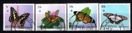 BOTSWANA / Oblitérés / Used / 1984 - Noel / Papillons - Botswana (1966-...)