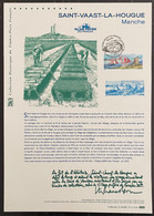 France - Document Philatélique - Premier Jour - YT Nº 5409 - Saint Vaast La Hougue - 2020 - 2010-2019