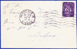 Cover - Lisboa To Lisboa -|- Postmark - Lisboa. 1950 - Storia Postale