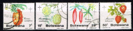 BOTSWANA / Oblitérés / Used / 1985 - Noel / Fruits De Végétaux - Botswana (1966-...)