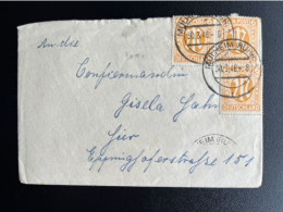 GERMANY 1946 LETTER MULHEIM 30-03-1946 DUITSLAND DEUTSCHLAND - Covers & Documents