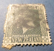 Timbre De Nouvelle Zélande - New Zealand - Georges V - Used Stamps