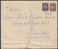 Cover - Póvoa Da Galega, Loures To Galamares, Sintra -|- Postmark - Loures. 1948 - Brieven En Documenten