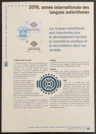 France - Document Philatélique - Premier Jour - YT Nº 176 - UNESCO - 2019 - 2010-2019