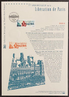 France - Document Philatélique - Premier Jour - YT Nº 5341 - Liberation De Paris - 2019 - 2010-2019