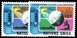 Geneva 1975 Peaceful Uses Of Outer Space Unmounted Mint. - Neufs