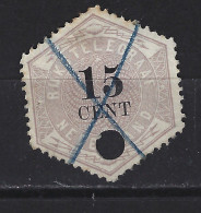 NVPH TG 5 Nederland Netherlands Pays Bas Niederlande Holanda 5 Used; Telegram, Telegramme, Telegrama 1877 - Telegraphenmarken