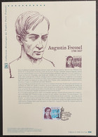 France - Document Philatélique - Premier Jour - YT Nº 5319 - Augustin Fresnel - 2019 - 2010-2019