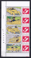 303 BELGIQUE Duo Stamp - TINTIN - Les 7 Boules De Cristal + Bord De Feuille- Neuf **(MNH) Sans Charniere - Philabédés (cómics)