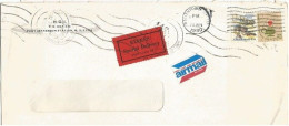 USA Airmail Express Sp.Delivery CV NY 23jun80 To Italy With 2$31c Franking - Express & Recommandés