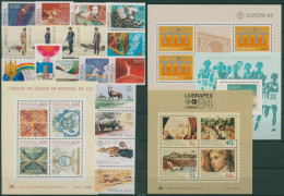 Portugal Kompletter Jahrgang 1984 Postfrisch (SG30817) - Ganze Jahrgänge