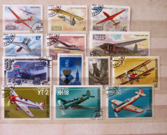 Russia 1982 - 1986 Planes - Used Stamps