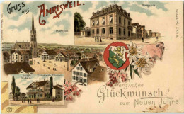 Gruss Aus Amriswil - Litho - Amriswil