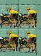 LUXEMBOURG Bloc De 4 Timbres à 0,70 Euro MONDORF-LES-BAINS Ville-Départ Du Tour De France 2017 - Blocs & Feuillets