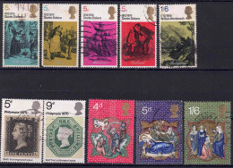 YT 591 à 595, 599, 600, 602 à 604 - Used Stamps