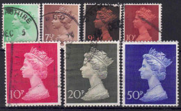 YT 614 à 620 - Used Stamps