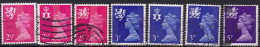 YT 624, 625, 627 à 629, 631, 635 - Used Stamps