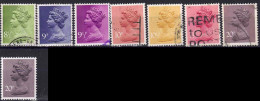 YT 765, 780 à 789A - Used Stamps
