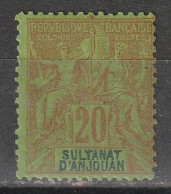 Anjouan N° 7 * - Unused Stamps