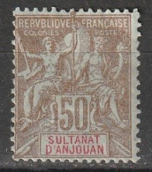 Anjouan N° 19 * - Unused Stamps